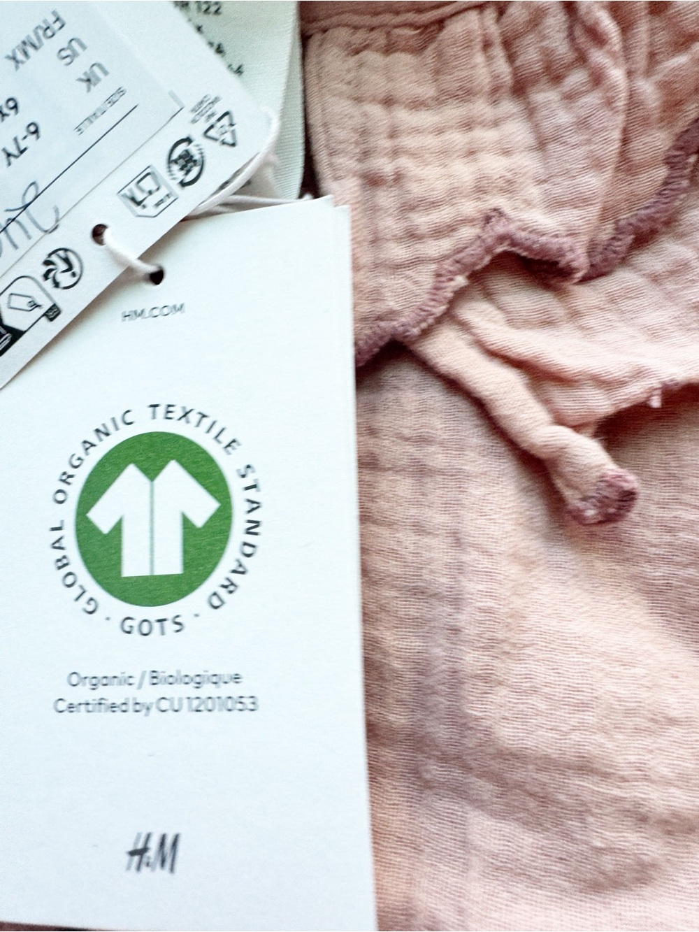 Organic Cotton Muslin
Collared Dress in Dusty Pink NWT - Picture 13 of 16